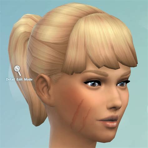 My Sims 4 Blog Facial Scars By Kisafayd