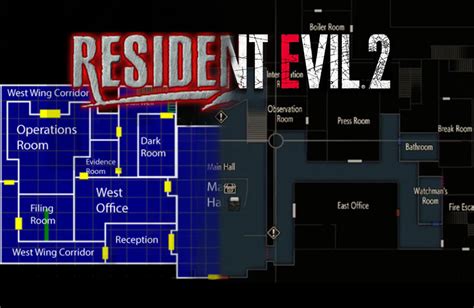 Resident Evil 2 Remake Map Items Imageklo