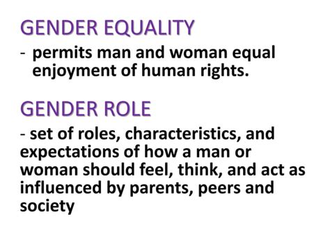 Gender And Sexuality Ppt