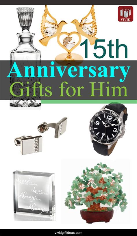 With the symbol of your 15th anniversary being crystal these very beautiful crystal collectibles make a gorgeous gift that will be treasured. 15th Wedding Anniversary Gift Ideas for Men | 15th wedding ...