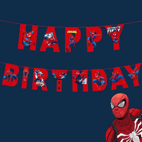 Hình Nền Spiderman Background Happy Birthday Super Cool