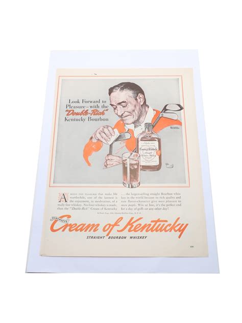 Cream Of Kentucky Vintage Advertisements X 20 Lot 130595 Buysell