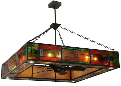 These modern ceiling fans are the best of the best. Incredible Mission Style Pendant Lighting Fan Design In ...