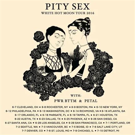 Pity Sex Announce Tour With Petal And Pwr Bttm Beyond The Stage Magazine