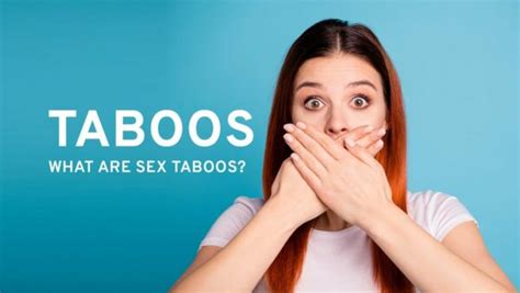 Taboos What Are Sex Taboos