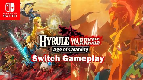 Hyrule Warriors Age Of Calamity Switch Gameplay Daruk The Goron