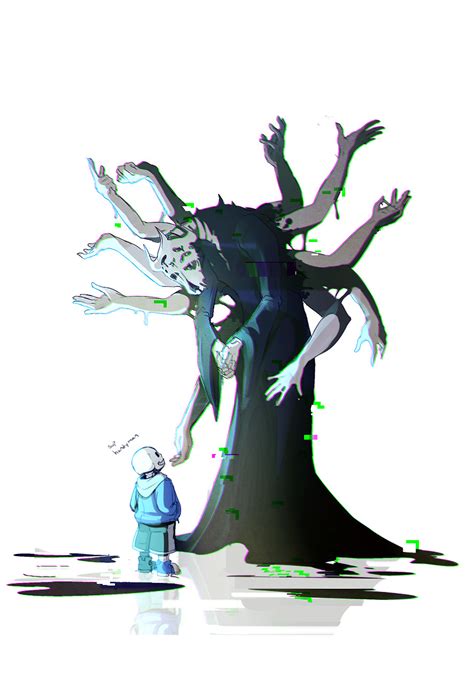 A lot of Undertale. | The fact that Gaster has no canon appearance means...