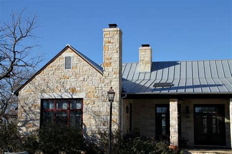 Rear Of Main House In Texas Hill Country Chambersarchitects Ranch