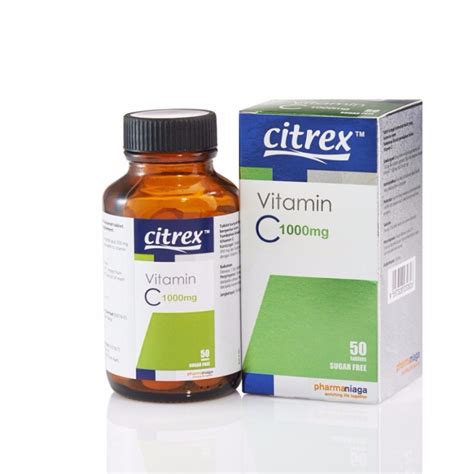 Looking for the best vitamin c supplement in malaysia? CITREX VITAMIN C 1000mg SUGAR FREE 50'S | Shopee Malaysia