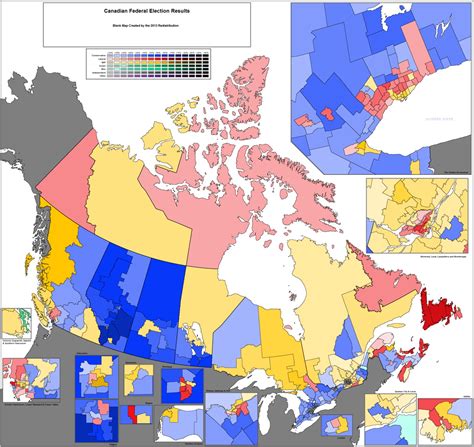 Canadian Federal Election Results Vivid Maps
