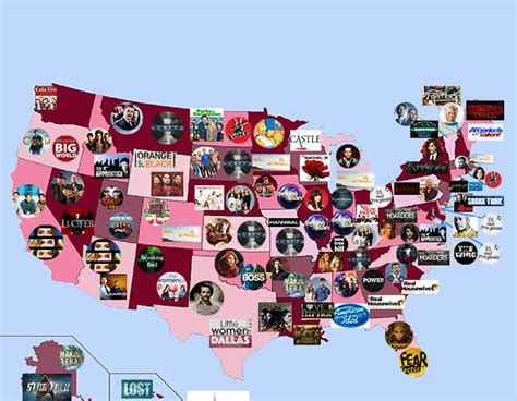 find out the most popular tv show and reality show in each state e news uk