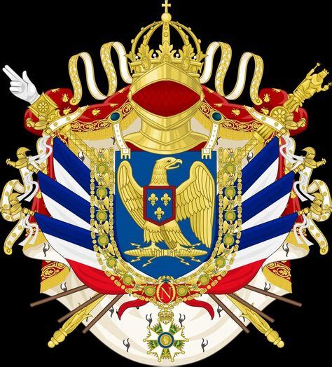 Imperio Frances Escudo De Armas Escudo Insignias