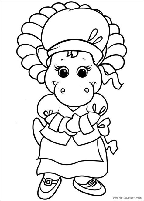 Barney And Friends Coloring Pages Printable Coloring Free Coloring Free