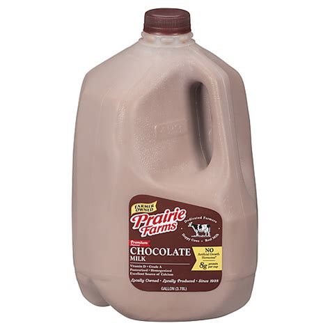 Prairie Farms Premium Chocolate Milk 1 Gl Jug Chocolate And Flavored
