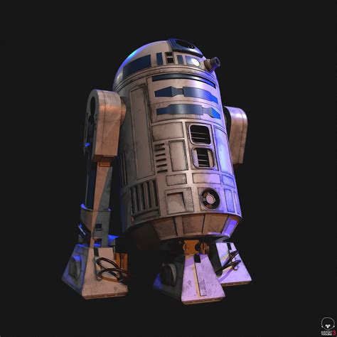 R2 D2 Star Wars 3d Model By Katedra604