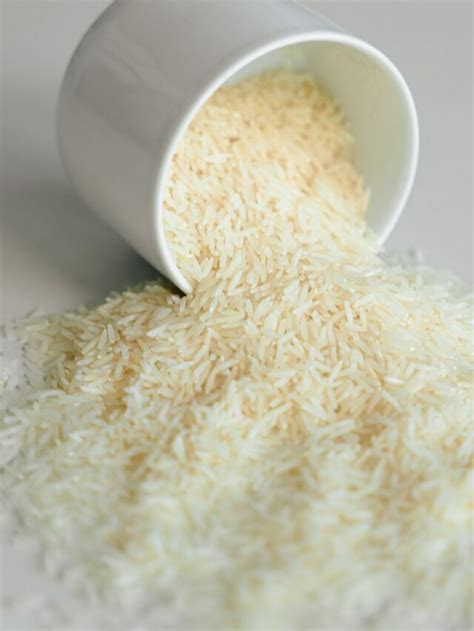 Easy Boiled Long Grain Rice Food