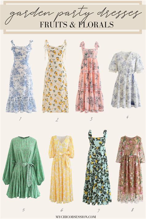 24 Delightfully Sweet Dresses For A Tea Party Or Garden Party My Chic