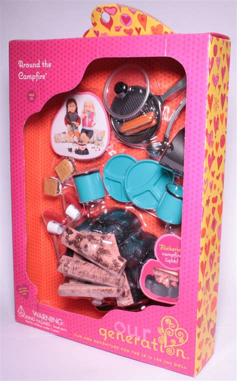 Our Generation Around The Campfire Set Compatible With American Girl
