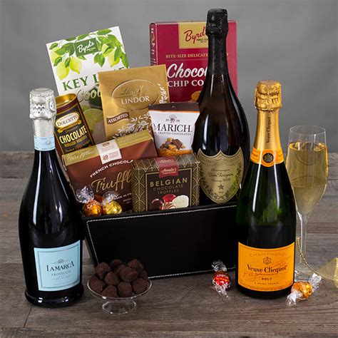 Champagne And Truffles Gourmet Champagne T Basket Tprose