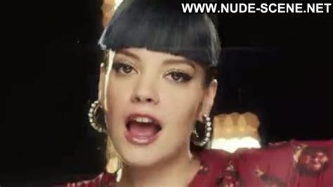 lily allen hard out here leather singer fetish showing tits nude scene