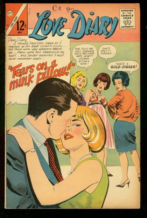 Love Story 44 1966 Charlton Comics Romance Gold Digger Romance