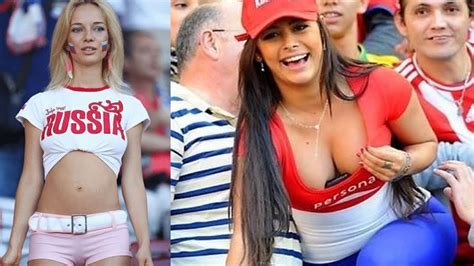 beautiful girls in fifa world cup 2018 part 2 youtube