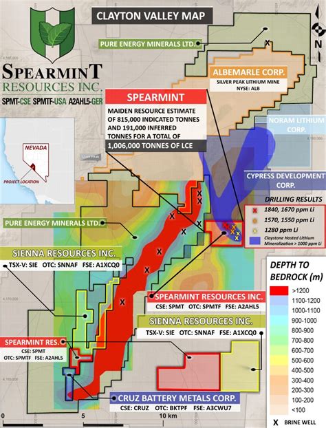 Spearmint Commences Drilling On The Mcgee Lithium Clay Project In
