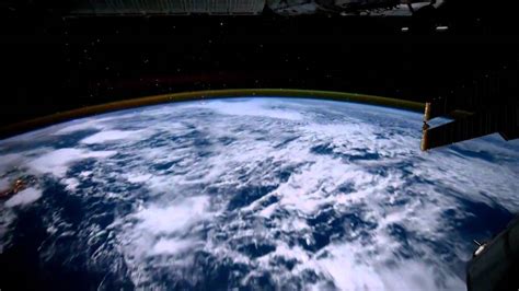 Orbiting Planet Earth On Board Nasa Satellite 720p Fluid Version