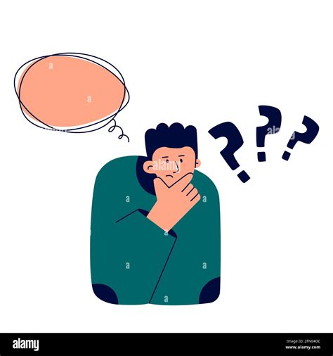 Thought Bubble Confused Hi Res Stock Photography And Images Alamy