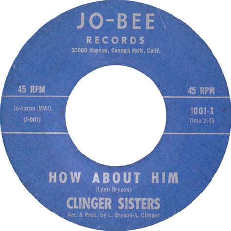 Clinger Sisters How About Him 1965 Vinyl Discogs