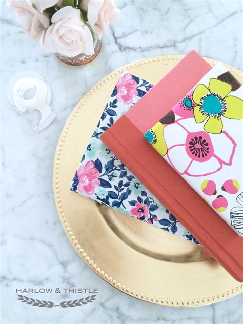See more ideas about book cover design this post shares four creative diy book cover ideas using paint! DIY Wrapping Paper Book Cover | Harlow & Thistle - Home ...