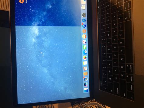 You'll only see the dock when you move your cursor to the section of the screen where the dock would have otherwise been visible. why is half of the screen on my macbook p… - Apple Community