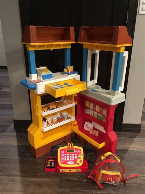 Get the best deals on mcdonald's promotional toys. Fisher Price McDonald's Play Set Drive Thru Kitchen ...