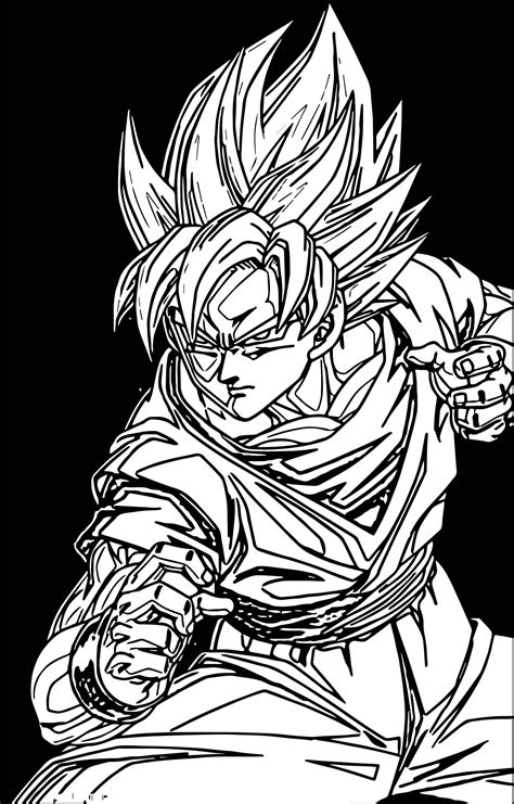 29 Best Ideas For Coloring Goku Coloring Pages Printable