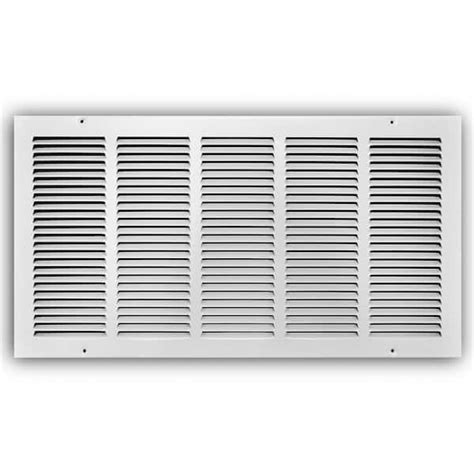 Everbilt 24 In X 12 In White Return Air Grille E17024x12 The Home Depot