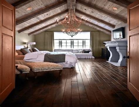 The main level's open layout, consisting of the family room, kitchen, and breakfast nook, encourages family and friends to gather. ThanksAttic Bedroom awesome pin | Attic master bedroom ...