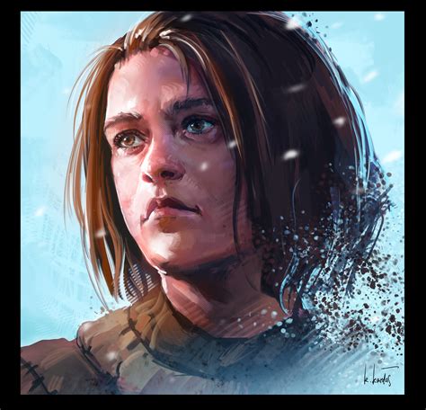 Artstation Arya Stark