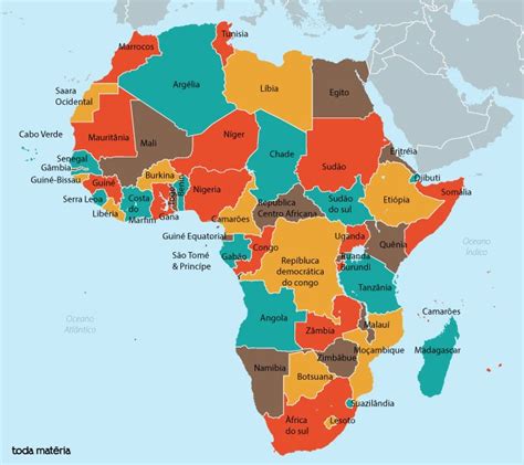 Top 157 Imagenes Del Mapa De Africa Destinomexicomx