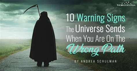 11 Warning Signs The Universe Sends When You Are On The Wrong Path