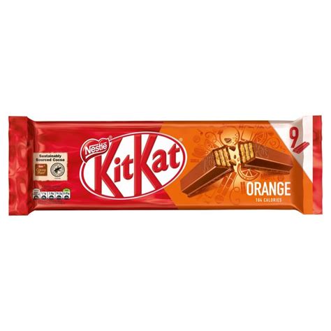 Kitkat 2 Finger Orange Chocolate Biscuit Bar Ocado