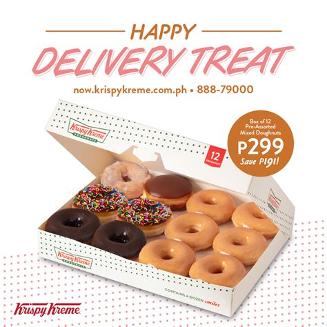 Manila Shopper Krispy Kreme Happy Delivery Treats