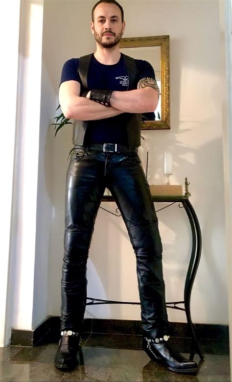 leather fashion men leather jeans men tight leather pants leather bdsm leather outfit boots