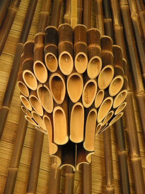 Maybe I'll add some bar lighting. | Ideas de bambú, Bambú, Muebles de bambú