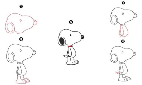 Snoopy Drawing A Step By Step Guide Cool Drawing Idea
