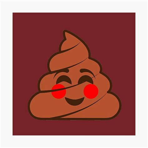 Embarrassed Emoji Photographic Prints | Redbubble