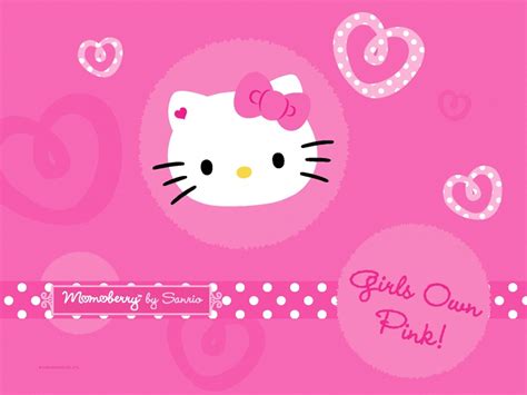 Hello Kitty Wallpaper Pink And Black ·① Wallpapertag