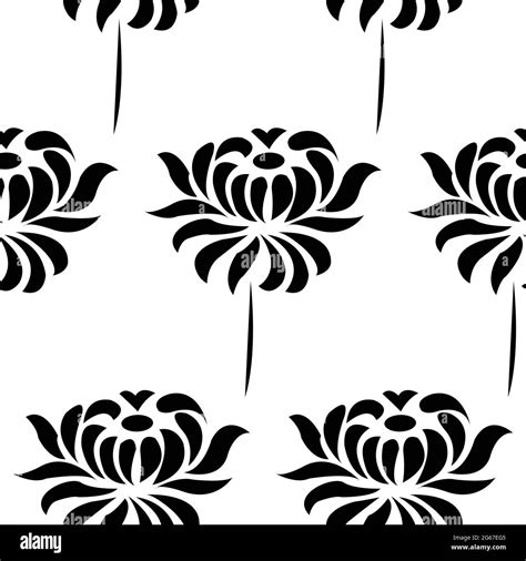 Abstract Floral Design Concept Of Indian Folk Art Isolated On White