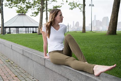 Leveret Womens Pants Cotton Yoga Pants Boot Leg Workout