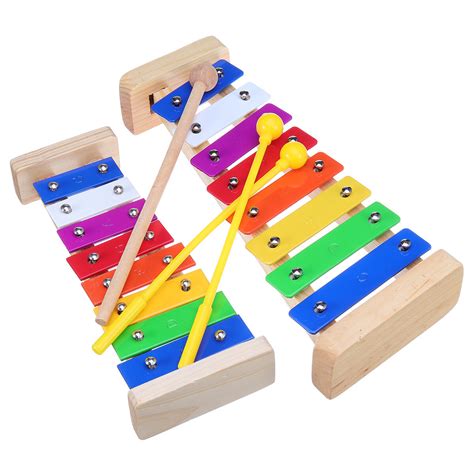 8 Notes Wooden Xylophone Education Musical Toy For Children Sale