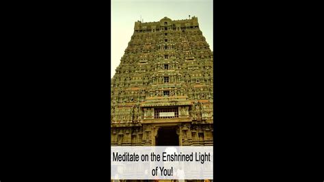 Tenkasi Lord Kasi Viswanathar Siva Temple Meditate On The Enshrined